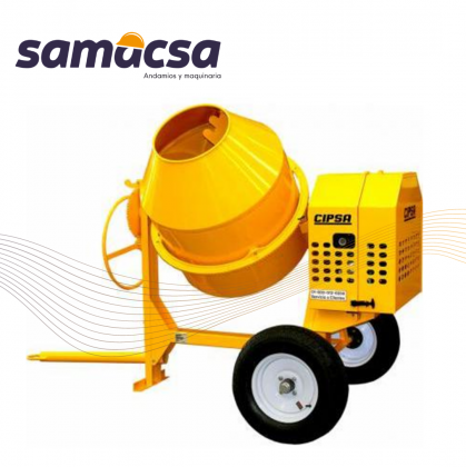 Revolvedora de 2 sacos linea Cipsa - Samacsa