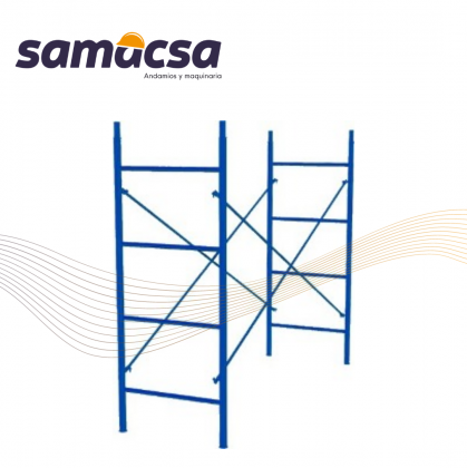 samacsa andamio banquetero de (0.80x2.00 m).