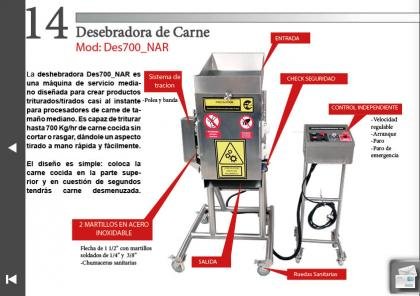 DESEBRADORA DE CARNE