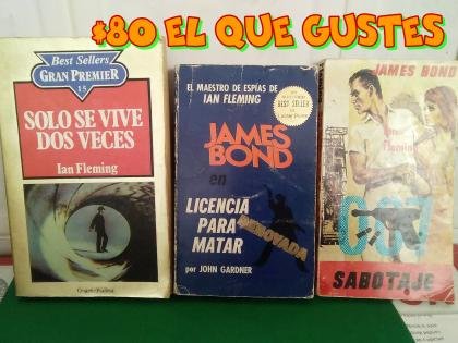 LIBROS JAMES BOND