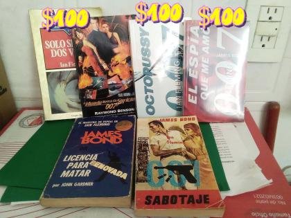 LIBROS JAMES BOND