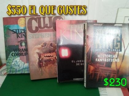 LIBROS STEPHEN KING