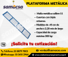 Plataforma metálica y triplay para andamio