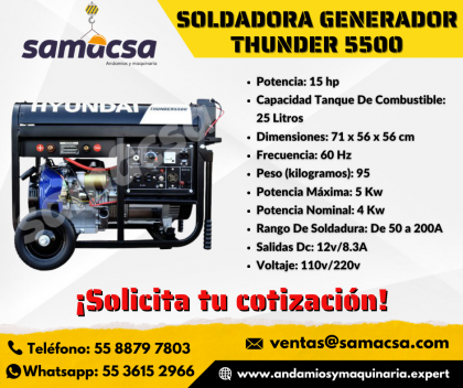 Generador soldadora