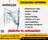 escalera interna para andamio
