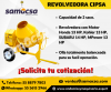 Revolvedora de 2 sacos olla de acero