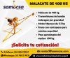 Malacate integral para elevación de materiales