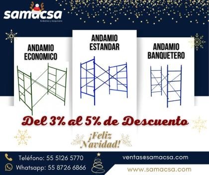 Andamio de trabajo Económico samacsa