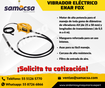 Vibrador Para Concreto FOX,,VENTA