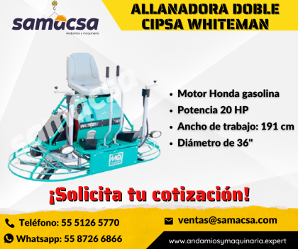 FRATASADORA doble Witheman 36”..