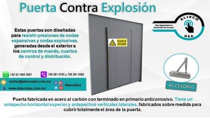 PUERTA CONTRA EXPLOSIÓN 30 PSI