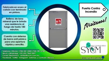 PUERTA CONTRA FUEGO DE SEGURIDAD