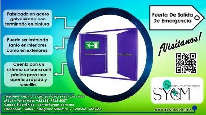 PUERTA DE SALIDA DE EMERGENCIA