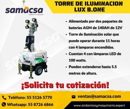 B one torre iluminacion luxtower,.,venta
