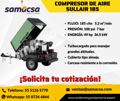 Compresor sullair.,