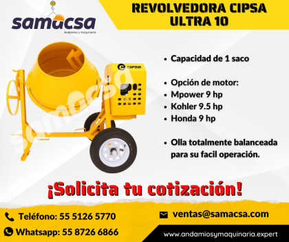 Revolvedora CIPSA ultra