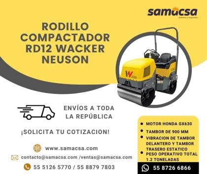 Rodillo doble Wacker Neuson Tambor de 900mm