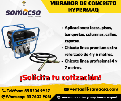 Vibradores marca Hypermaq