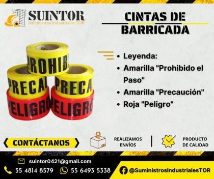 Cintas para barricada