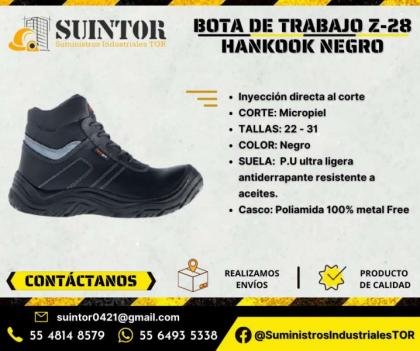 Bota de trabajo Hankook Negro