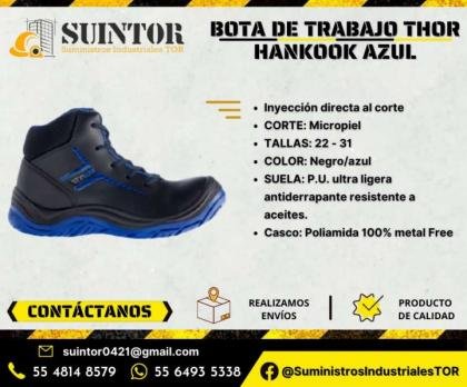 Bota de trabajo Thor Azul