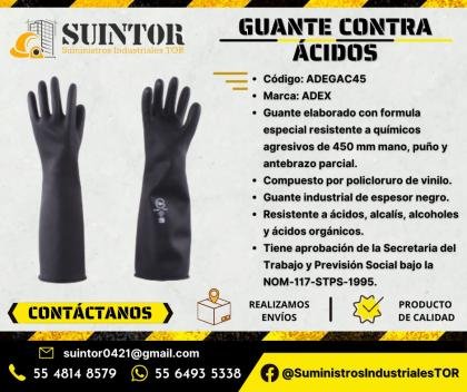 Guante contra Ácidos de seguridad