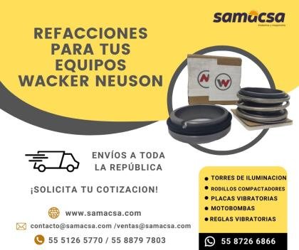 Refacciones < Wacker neuson < en venta