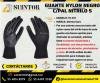 Guante de Nylon Negro