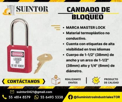 Candado de Bloqueo, MASTER LOCK