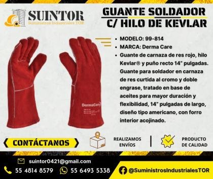 Guante de seguridad para soldador Derma Care