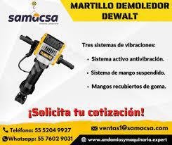 Martillo < demoledor < Dewalt