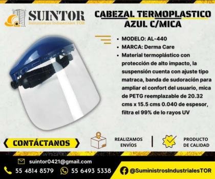 Cabezal Termoplástico Azul C/Mica Modelo ALL-440