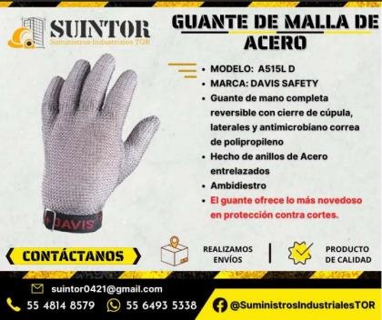 Guante de Maya de Acero Guante modelo A515L D