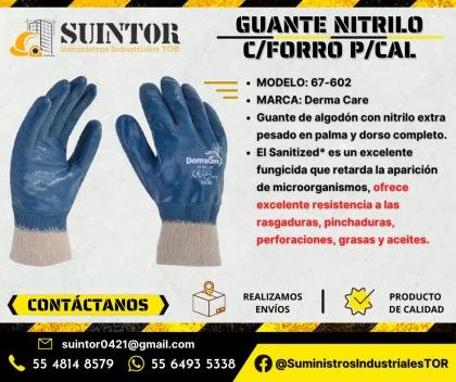 Guantes de Nitrilo totalmente reutilizable