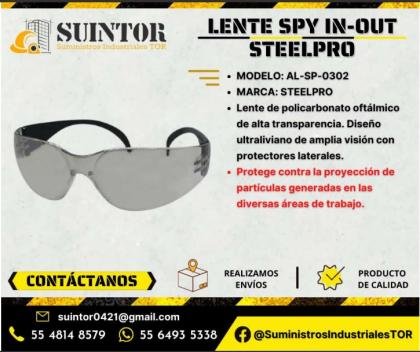 Lente Spy IN-OUT SteelPro Modelo AL.SP-0302