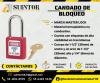 Candado de Bloqueo fabricado en termoplástico