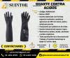 Guante contra Ácidos Guante de color Negro
