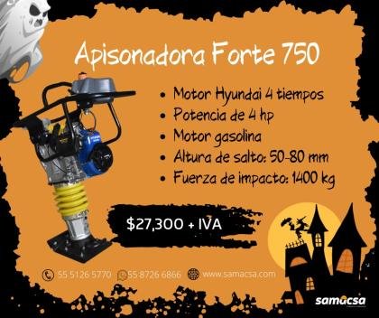 Apisonadora Forte 750 (PROMOCIÓN OCTUBRE)