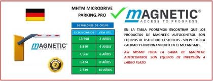 Barrera Vehicular Alto Trafico (magnetic, ingenieria alemana)