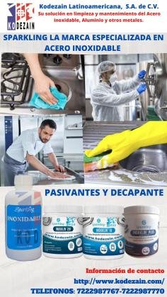 LIMPIEZA Y MANTENIMIENTO DEL ACERO INOXIDABLE SPARKLING