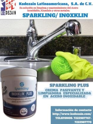 MANTENIMIENTO DEL ACERO INOXIDABLE SPARKLING PLUS