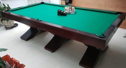 MESA DE BILLAR PATAS CRUZADAS