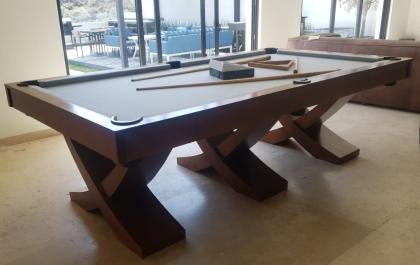 MESA DE BILLAR PATAS CRUZADAS