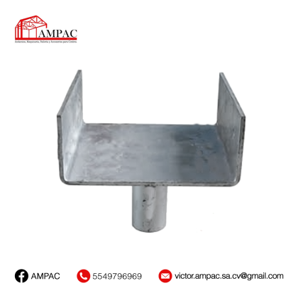Cabezal sencillo para andamio