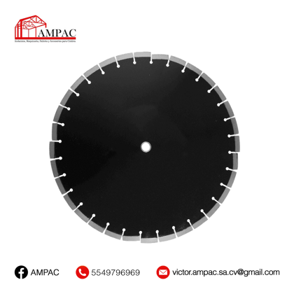 Disco para concreto y asfalto BRONCE 23- 020