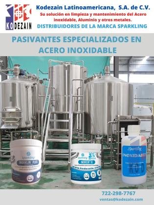 PASIVANTES ESPECIALIZADOS EN ACERO INOXIDABLE