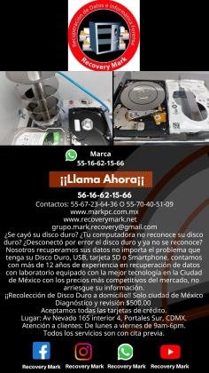 VEN A AQUI EN RECOVERYMARK PARA VER TU INFORMACION