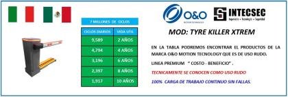 BARRERA VEHICULAR ITALIANA  (USO COMERCIAL)