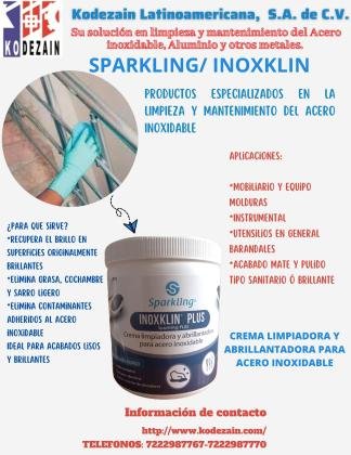CREMA PASIVANTE Y LIMPIADORA DE ACERO INOXIDABLE