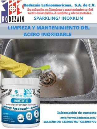 POLVO PASIVANTE Y LIMPIADOR DE ACERO INOXIDABLE